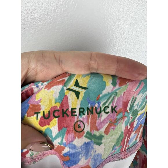 Tuckernuck Sport Dayglow Kaylee Legging Size S Pockets Tnuck Printed Colorful - Picture 8 of 9
